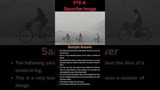 Fog, #Describe #Image, #PTE
