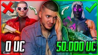 55.000 UC! ПРОКАЧАЛ АККАУНТ на ДЕНЬ РОЖДЕНИЯ ПОДПИСЧИКА В PUBG MOBILE! ПРОКАЧКА АККАУНТА ПУБГ МОБАЙЛ