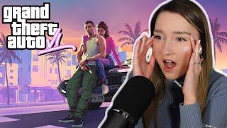 GTA NOOB Reacts to Grand Theft Auto VI Trailer 1 ~ IT KILLED ME!