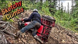 He Atempts Western Canada's Toughest Trail on a 40 Yr Old 3 Wheeler