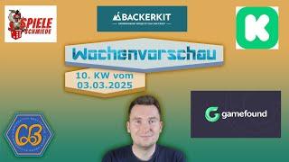 KW 10 - Überblick neuer kooperativer Spiele via Kickstarter, Gamefound und Spieleschmiede 03/2025