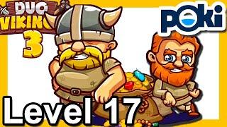 Duo Vikings 3 Level 17 [GAMEPLAY] poki.com