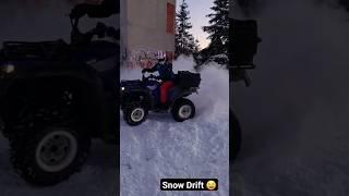 Yamaha Grizzly Snow drift