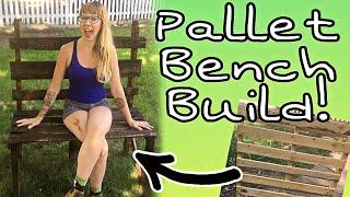 Simple Bench Build | DIY Pallet Project