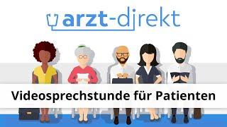 arzt-direkt – Die Videosprechstunde für Patienten