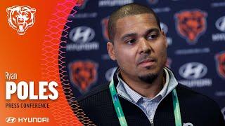 Ryan Poles on combine, free agency outlook | Chicago Bears