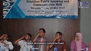 Public Speaking Learning - Alvin Adam School of Communication