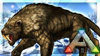 ARK: Survival Evolved Server - SABER TOOTH TIGER! #22