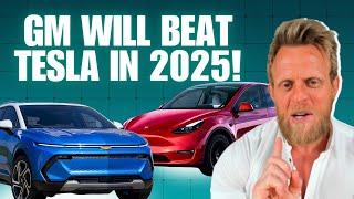 GM sells record 114,000 EVs in 2024 - will triple sales to beat Tesla in 2025!