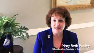 Williamsburg Area Association of Realtors - Mary Beth Pauley - A word from our president