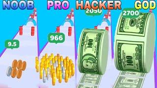 NOOB vs PRO vs HACKER vs GOD in Coin Stack