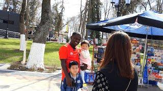 How they celebrate African in Tashkent Uzbekistan