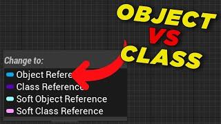 EXPLAINING Unreal's Object Reference VS Class Reference!