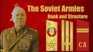 {USSR} Soviet Army 1955 - 1991: Ranks, Organisation and Structure Documentary