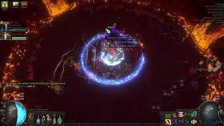 Path of Exile Shaper Run , 2x Aura Stack