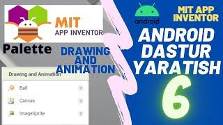 1 video MIT app inventor Chizish Drawing and animation