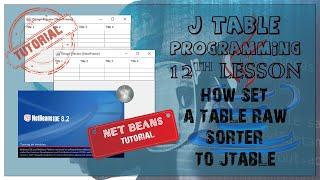 How Set a Sorter to The J-table