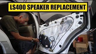 LS400 Speaker Replacement How To