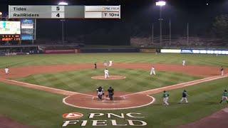 Tides' Valera smacks two-run double