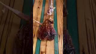 Fall off the bone turkey drumstick?  #turkey #drumstick #bbq