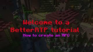 BetterRTP - Using NPC's