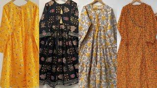 Latest Printed Frock Designs 2024 /Frock Designs / Frock Ke Design / Latest Frock Design