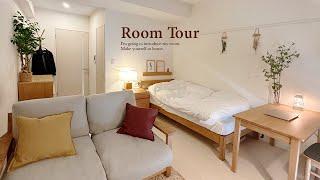 [Room tour] Storage items for living alone｜Creating a small room surrounded by MUJI