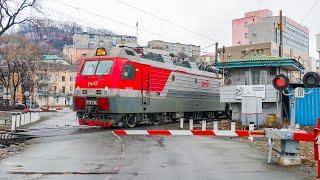 Railway. Railroad Crossings of Primorsky Krai / Железнодорожные переезды Приморья