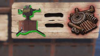 ТУРЕЛЬ + ТАБЛИЧКА = СКРАП  - БАГ раст rust