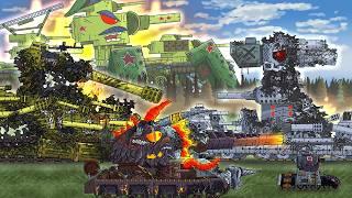 THE LAST BATTLE FOR MOSCOW! The final - Cartoons about tanks