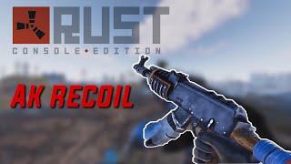 Rust Console - AK Recoil Pattern Gameplay