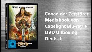 Conan Der Zerstörer Mediabook von Capelight Unboxing Deutsch