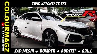 UPGRADE ENGINE HOOD, FRONT BUMPER DAN BODYKIT CIVIC HATCHBACK 2019