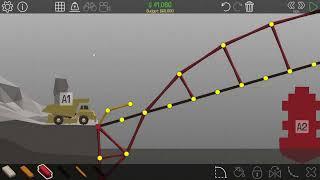 Dump Slope | 3-5 Snow Drift | Unbreaking Under-budget Solution | Poly Bridge