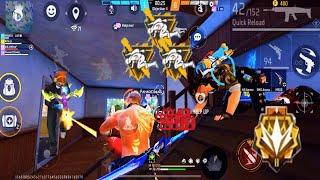  Next Level Gameplay  CS Ranked Grandmaster Lobby |  Free Fire Clash Squad Ranked Gameplay