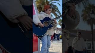 Leonardo busking in Portugal  #slash #acoustic #gunsnroses #sweet #child #o #mine #busking #vibe