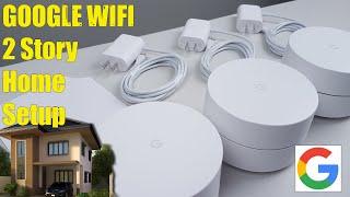 Google WiFi - Setup and Testing In a Two Story Home