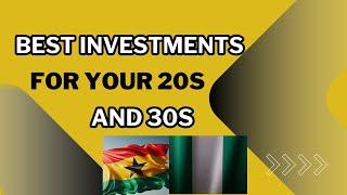 The Best Investments For Your 20s & 30s //transfrom your finances in the shortest possible time