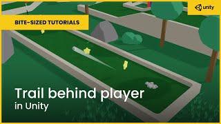 Trail behind player in Unity | Bite-Sized Tutorials