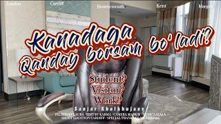 KANADAGA QANDAY BORSAM BO’LADI? STUDENT/VISITOR HAMDA ISHCHI VIZA OLISH YO’LLARI…