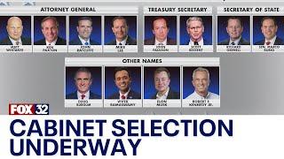 President-elect Trump begins cabinet selection