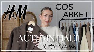 NEW IN AUTUMN HAUL| H&M, ARKET, COS, ZARA & SEZANE| Katie Peake