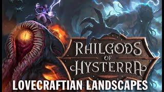 Railgods of Hysterra Lovecraftian Landscapes showcase Survival Action Game