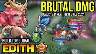 EDITH BEST BUILD 2024 | BUILD TOP GLOBAL EDITH GAMEPLAY | MOBILE LEGENDS