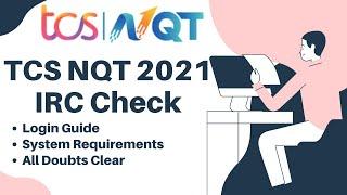 TCS NQT IRC Check Complete Guide and Process | TCS iON IRC Check Guide | TCS NQT IRC Check and Test