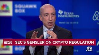 SEC Chair Gary Gensler on crypto: This field will not long persist without investor protection