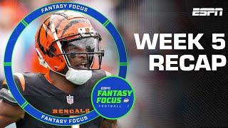 Week 5 Recap + Top Performers | Fantasy Focus 