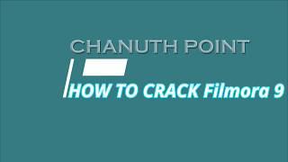 HOW TO CRACK FILMORA 9 IN JUST 2 MINUTES
