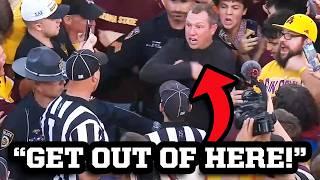 Fans storm as refs get Arizona State coach Kenny Dillingham to continue game vs. BYU, a breakdown