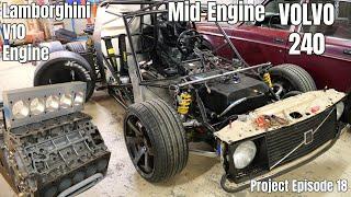 Mid-Engine Volvo Project Continues with Engine and Electrical work